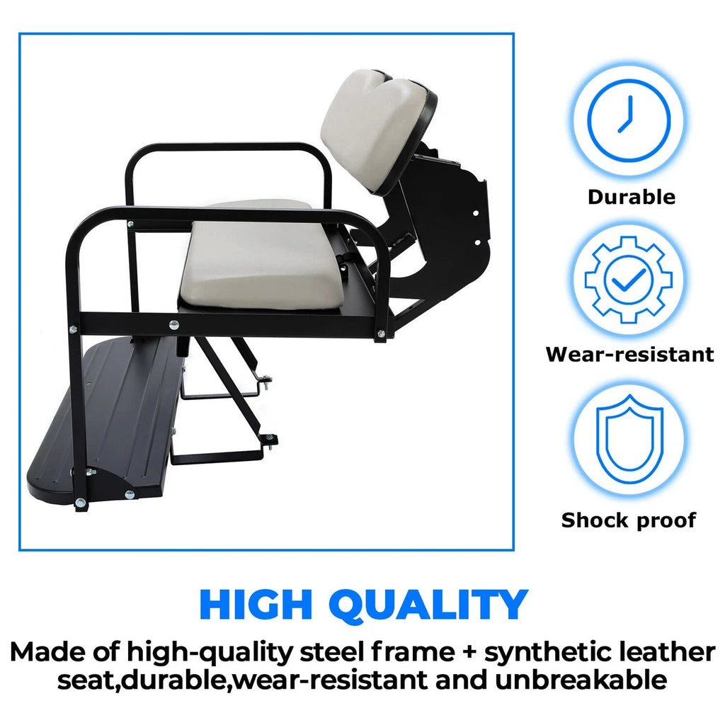 Rear Back Seat Kit for Yamaha Golf Cart G14 G16 G19 G22 (2000–2023)