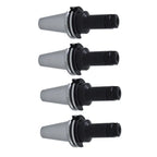 Set of 8 Tool Holders for CAT40-ER16 (4" Gage Length)