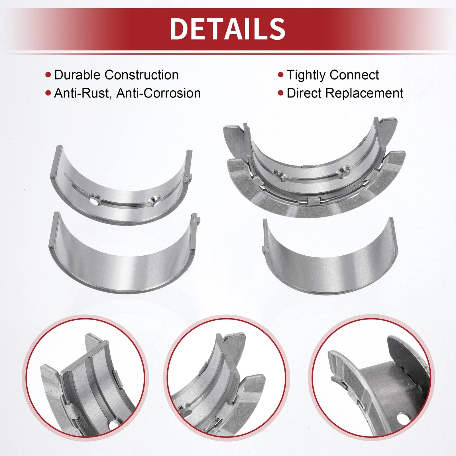 Main Bearing and Connecting Rod Bearing Kit No. 12668199 for Chevrolet Malibu (2004–2008)