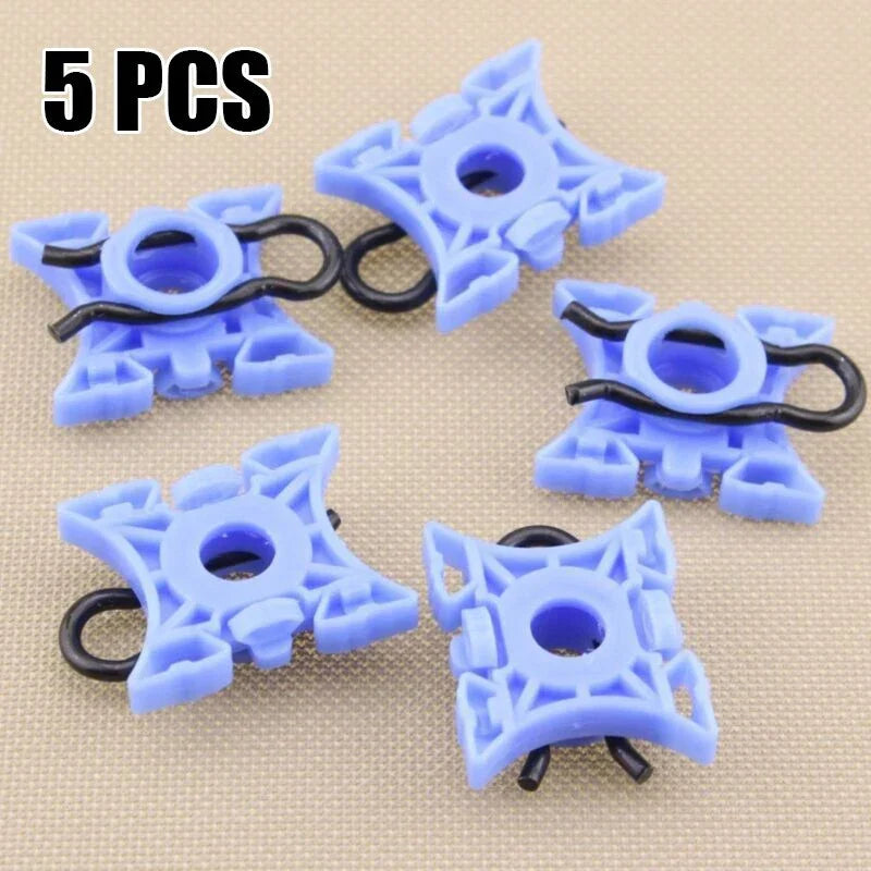 5 x Window Regulator Sliding Clip for Volvo S60 80 V70 960 XC90 XC70