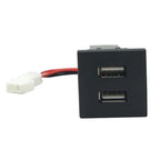 LED USB-A 5V 2.1A Fast Charger Upgrade Kit for Transporter T5 (2003–2010)