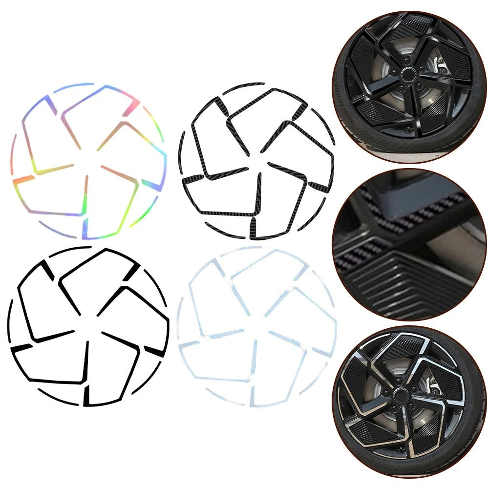 Set of 4 Hub Stickers for BYD Seal EV (2023)