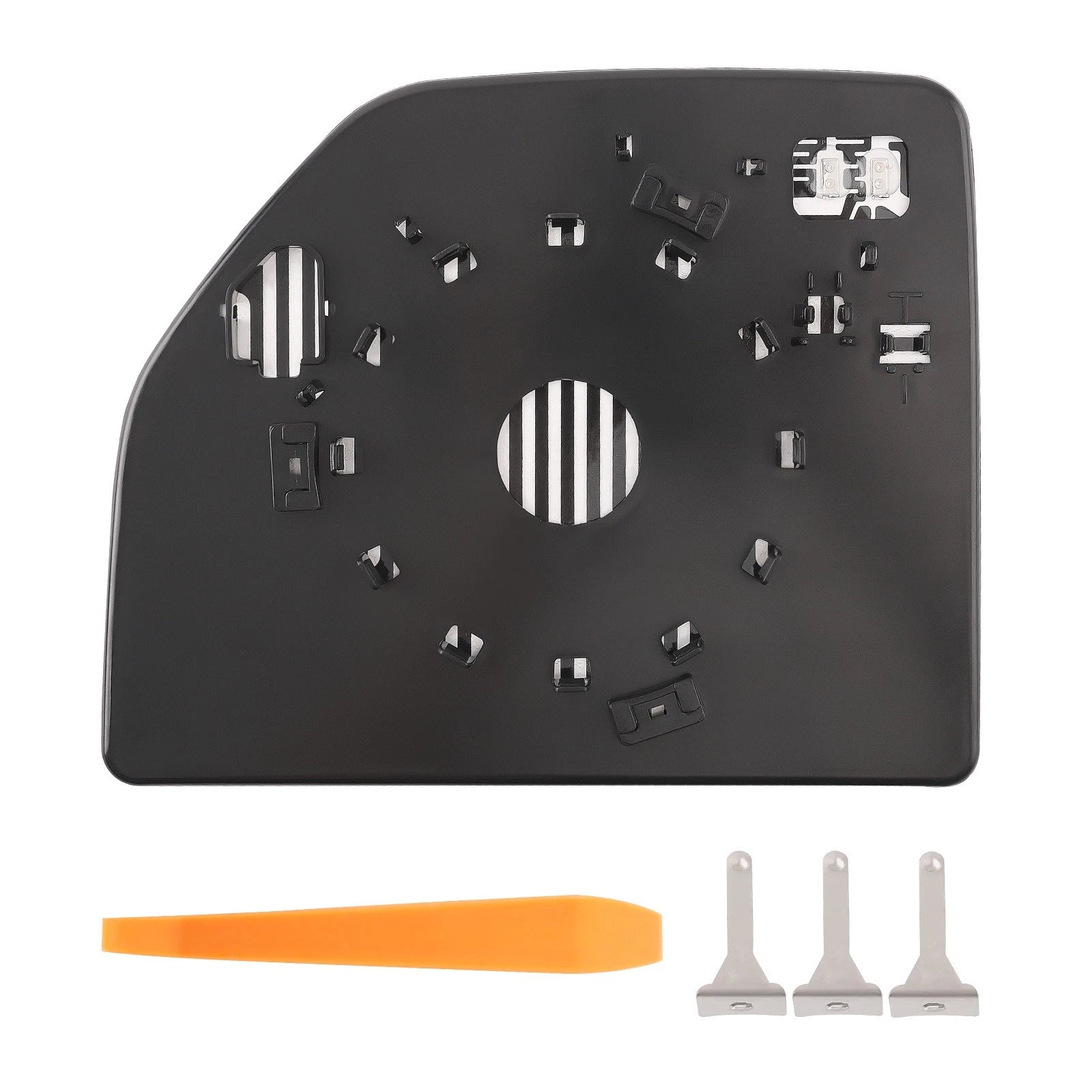 Heated Mirror Glass Upper Passenger Side Right for Ford F250 F350 F450 F550 (2017–2022)