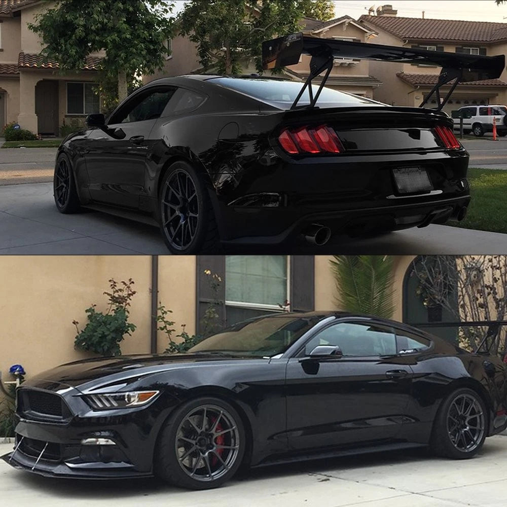 59" x 11.8" Gloss Black Vinyl Wrap Film for Automotive Use