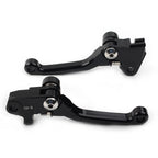 Pivot Brake Clutch Levers for Kawasaki KX250F KX450F (2004–2019) Black