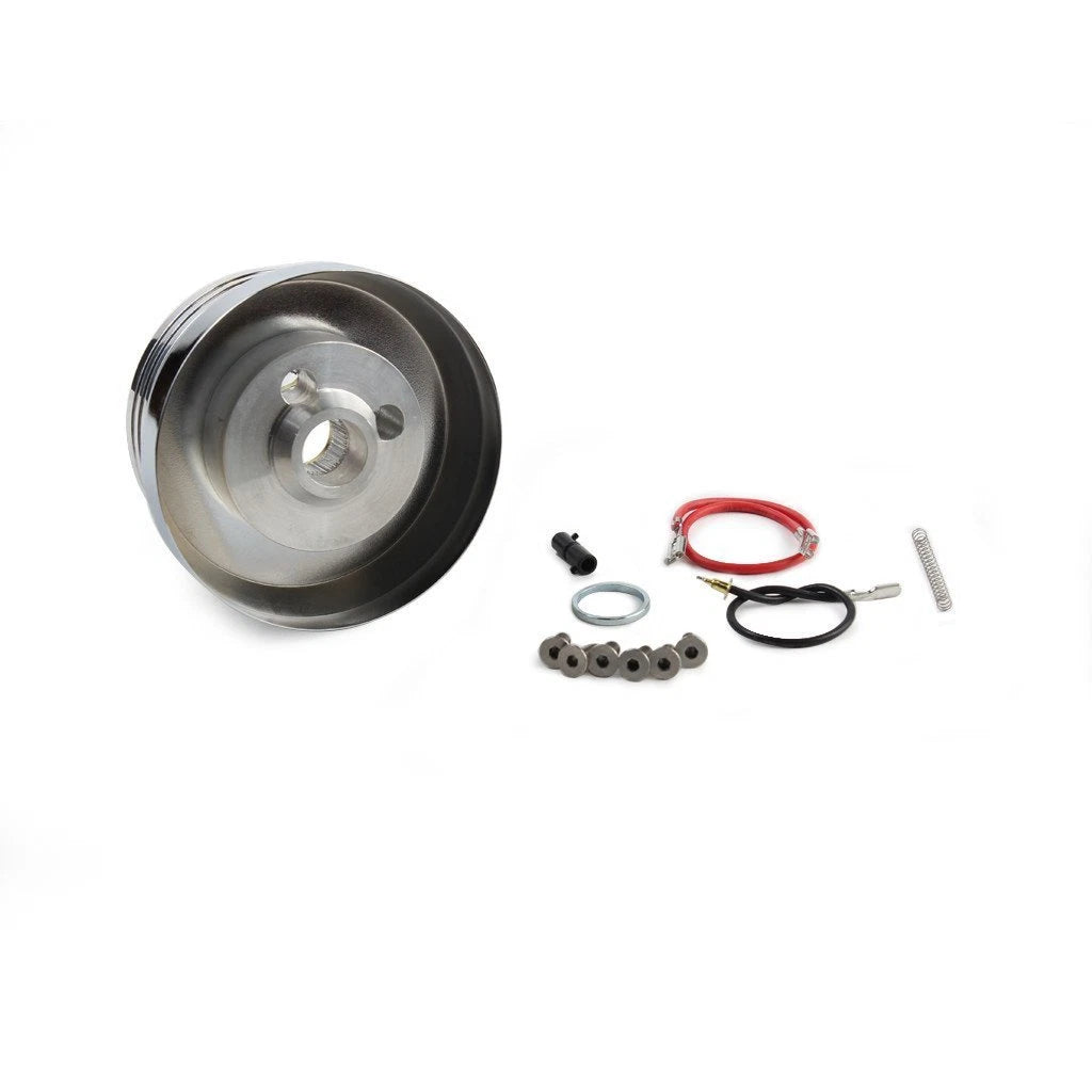 Steering Wheel Hub Adapter Polished 5 Hole for 1967–1968 AMC Ambassador