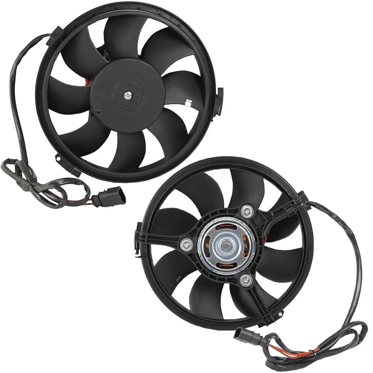 Auxiliary Electric Radiator Cooling Fan for VW Passat (2001–2005) Audi A6 (1999–2000)