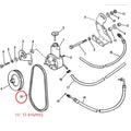V Belt for MerCruiser Sterndrive 4.3L 5.0L 5.7L (57-816295Q, 18-15490)