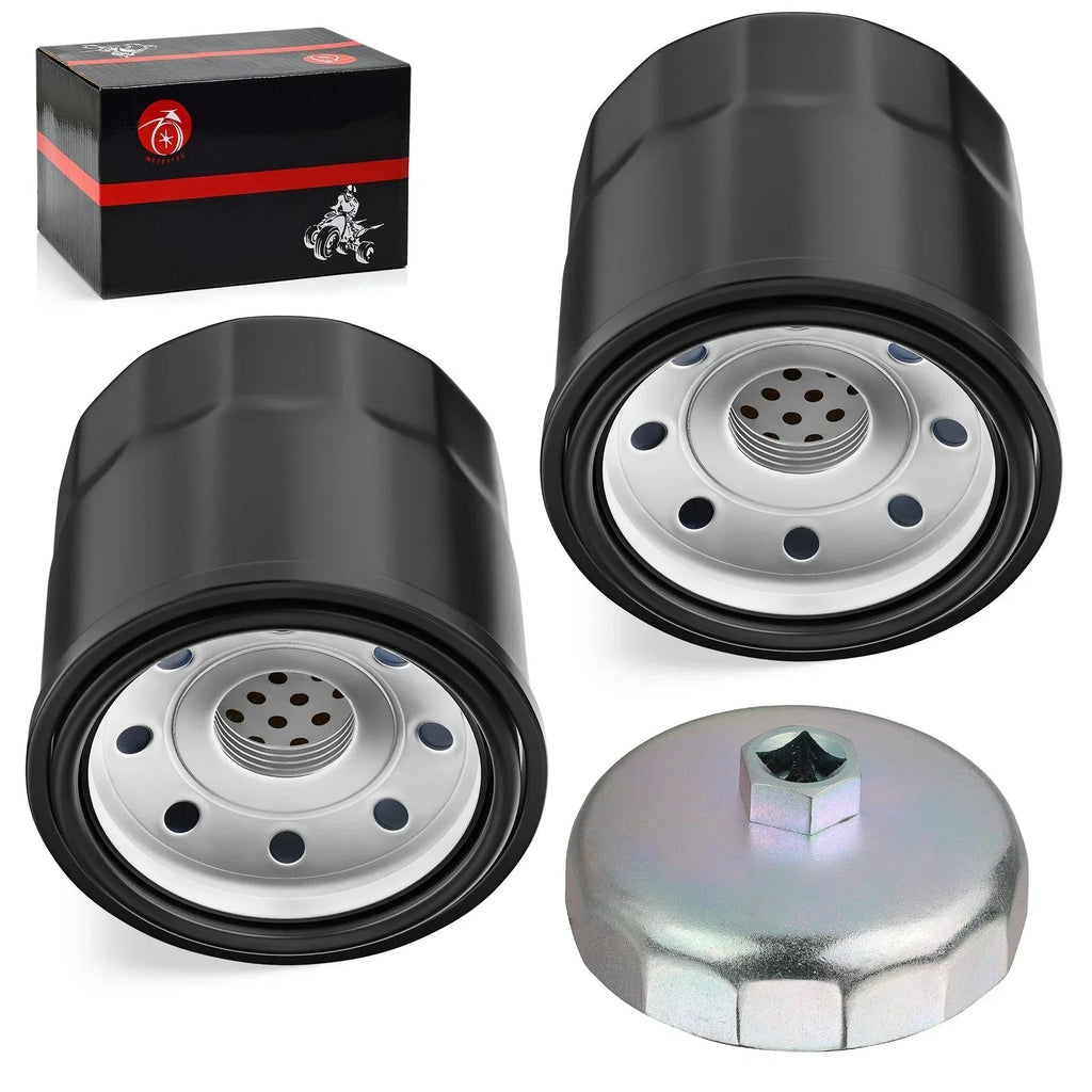 2 x Oil Filter & Tool for Yamaha (2000–2023)