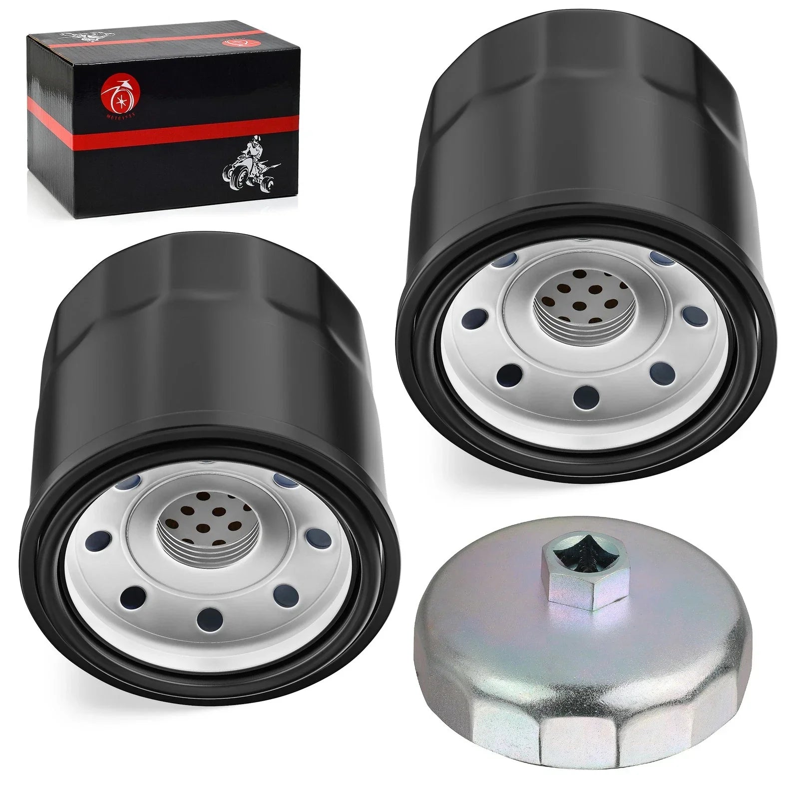2 x Oil Filter & Tool for Yamaha (2000–2023)