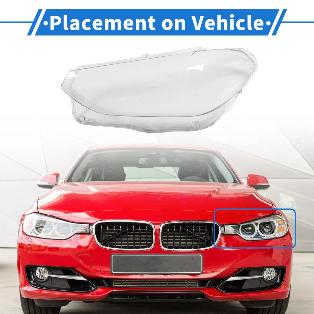 1 Pc Headlight Lens Cover for BMW X3 X4 (2018–2021) No. 63117466131