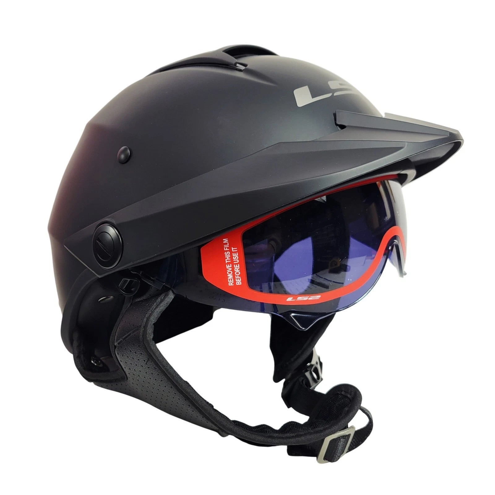 Rebellion Sun Shield Half Helmet for LS2 (590-101)