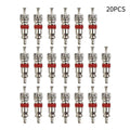 20x Tyre Valve Core Insert W/ Remover Tool for Car Bike Motorcycle Wheel
