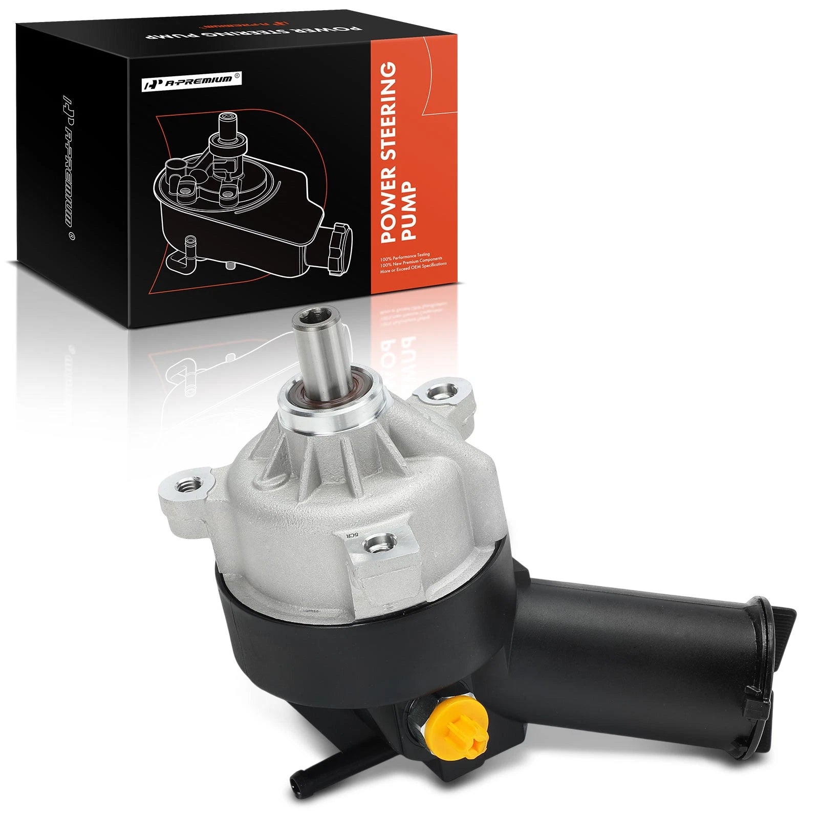 Power Steering Pump with Reservoir for Ford F-150 F-250 F-350 (1990–1996)