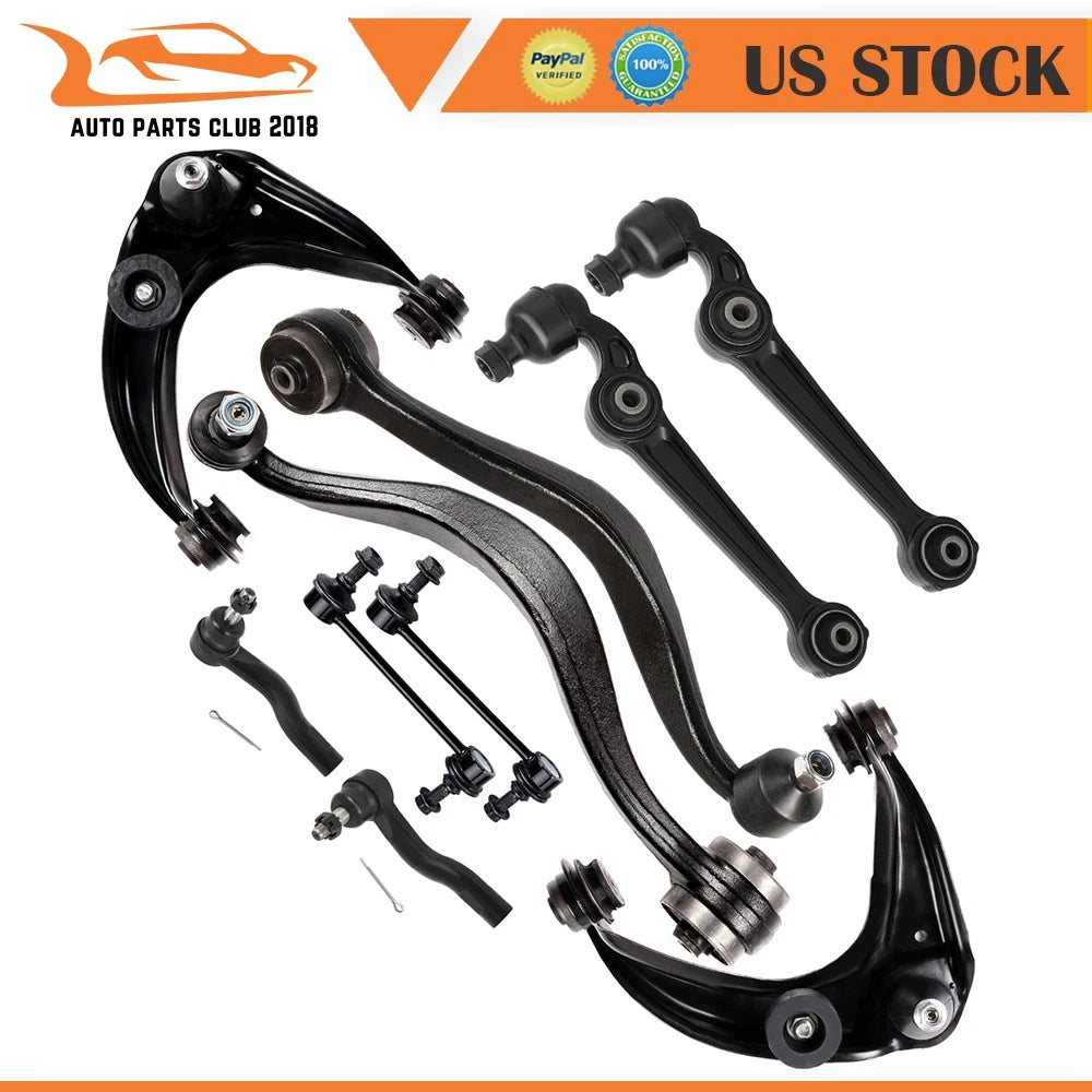 10pcs Front Suspension Control Arms with Ball Joints for Ford Fusion (2010–2012)