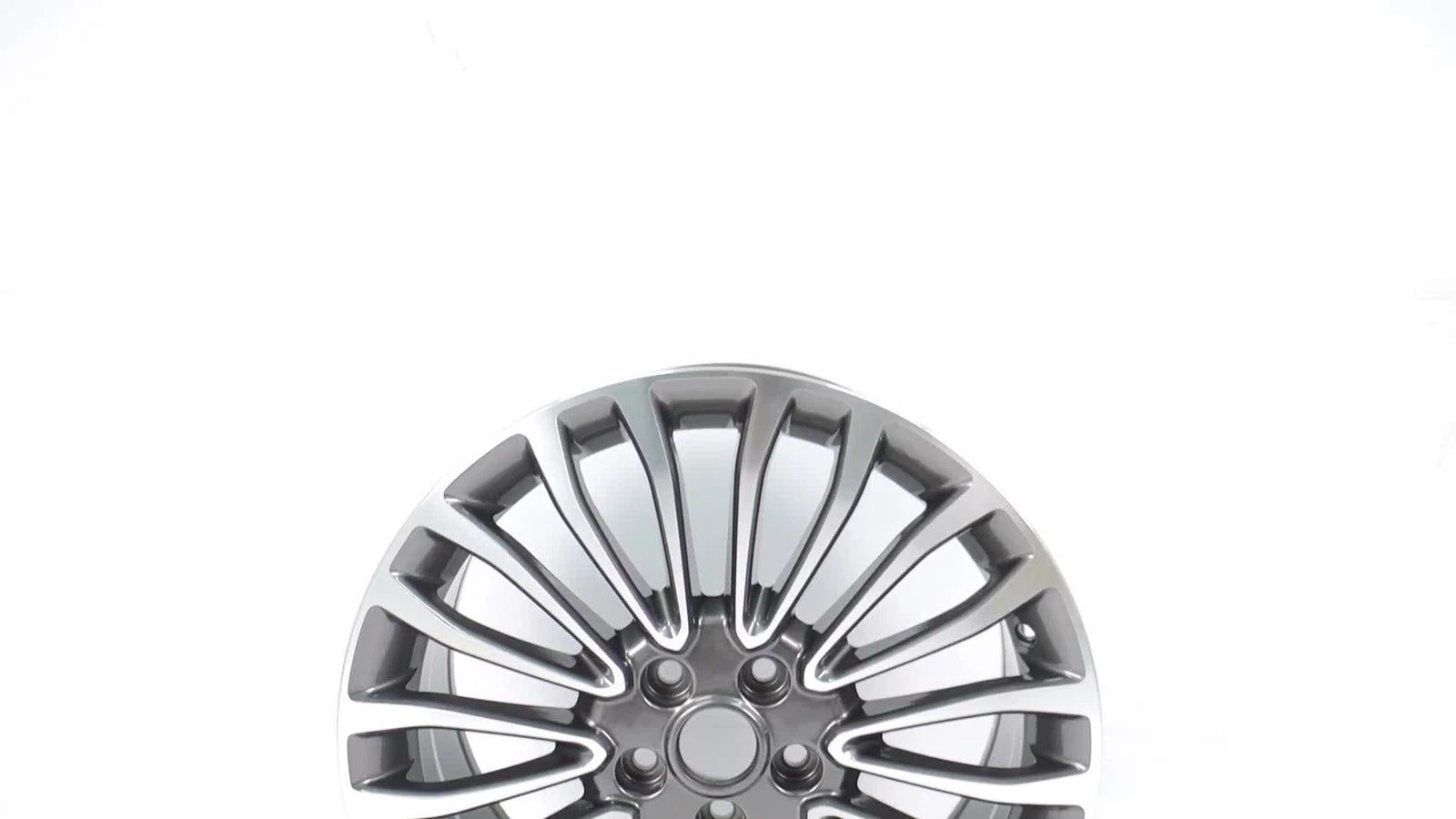 18" Wheel for Ford Fusion (2017–2018) Machined Charcoal Rim