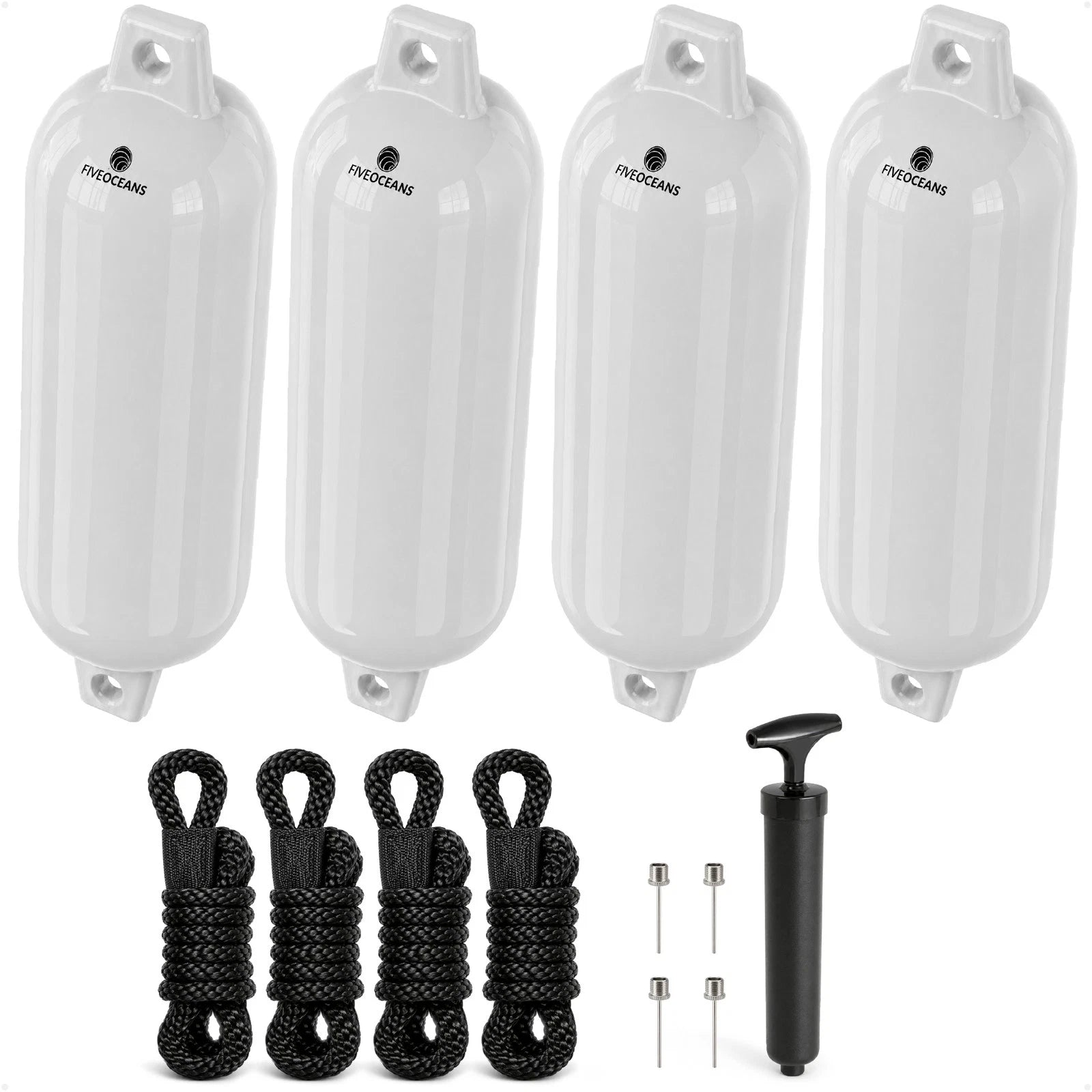 Boat Fenders for Inflatable Boats (5.5x20 Inch)