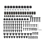 Screws Fairing Bolts for Yamaha YZF R6 (2008-2016) - Metal & Plastic Black