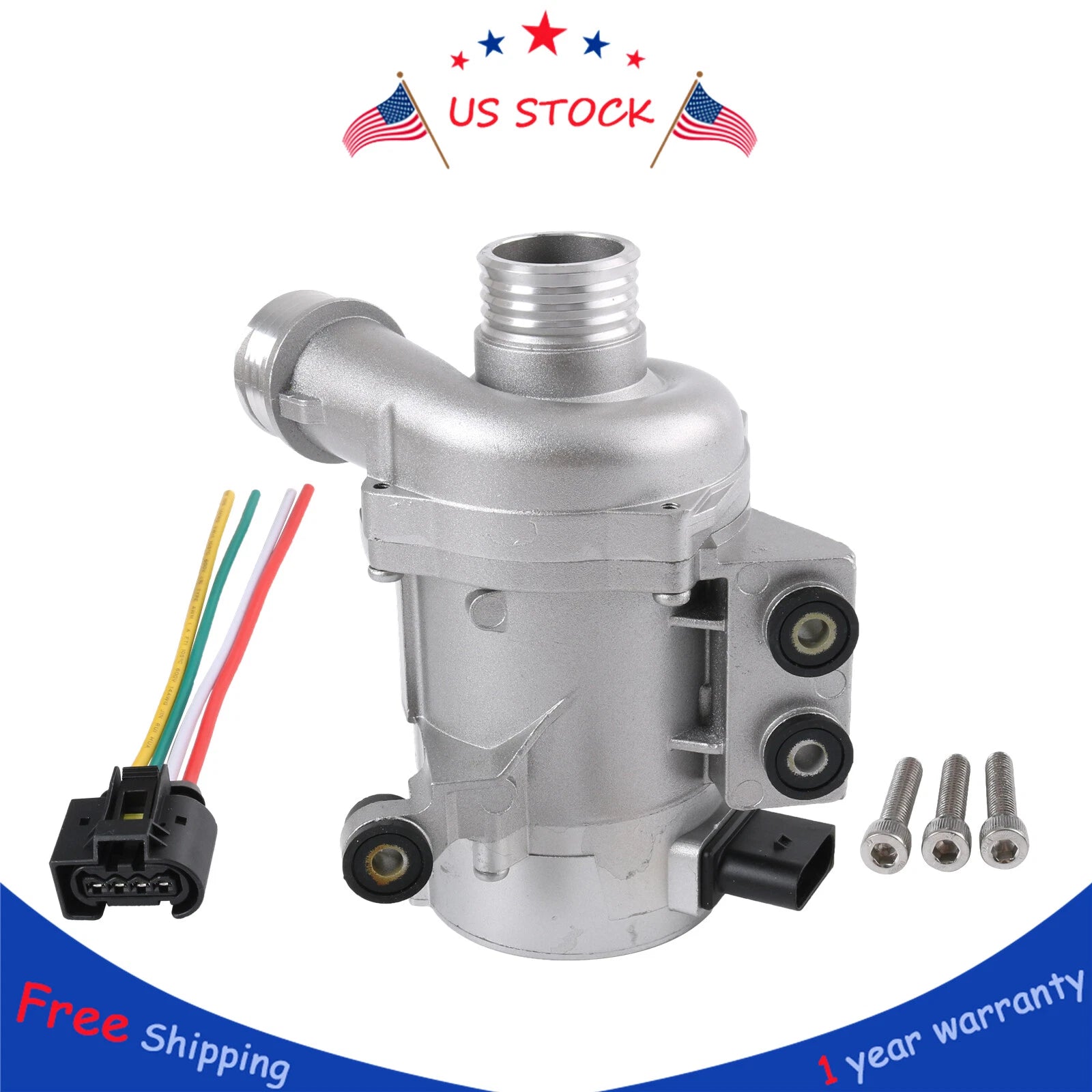 Electric Water Pump for BMW 325i 328i 525i 528i X3 X5 Z4 (2001–2013)