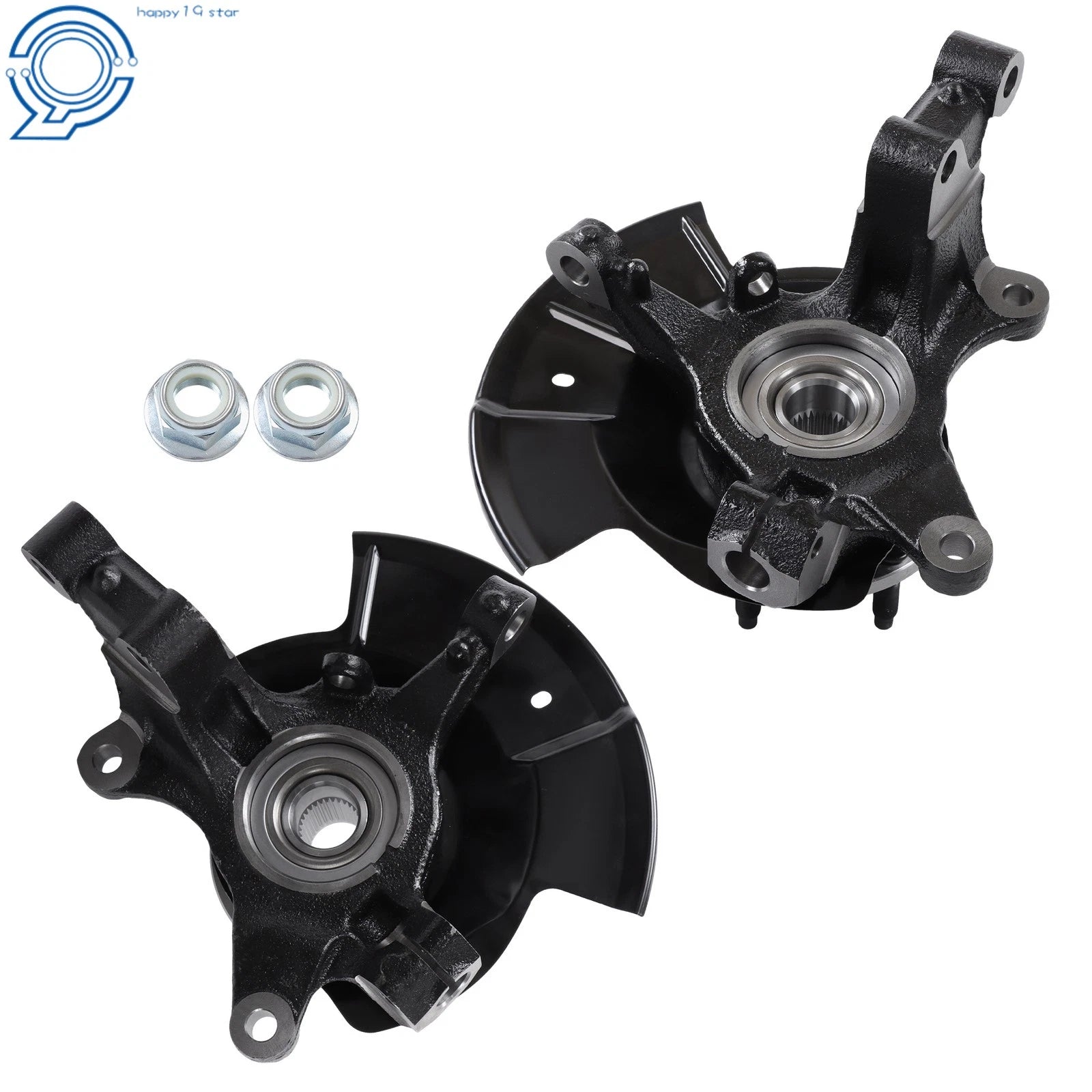 2X Front Wheel Hub Bearing Assembly for Ford Edge (2011–2014)