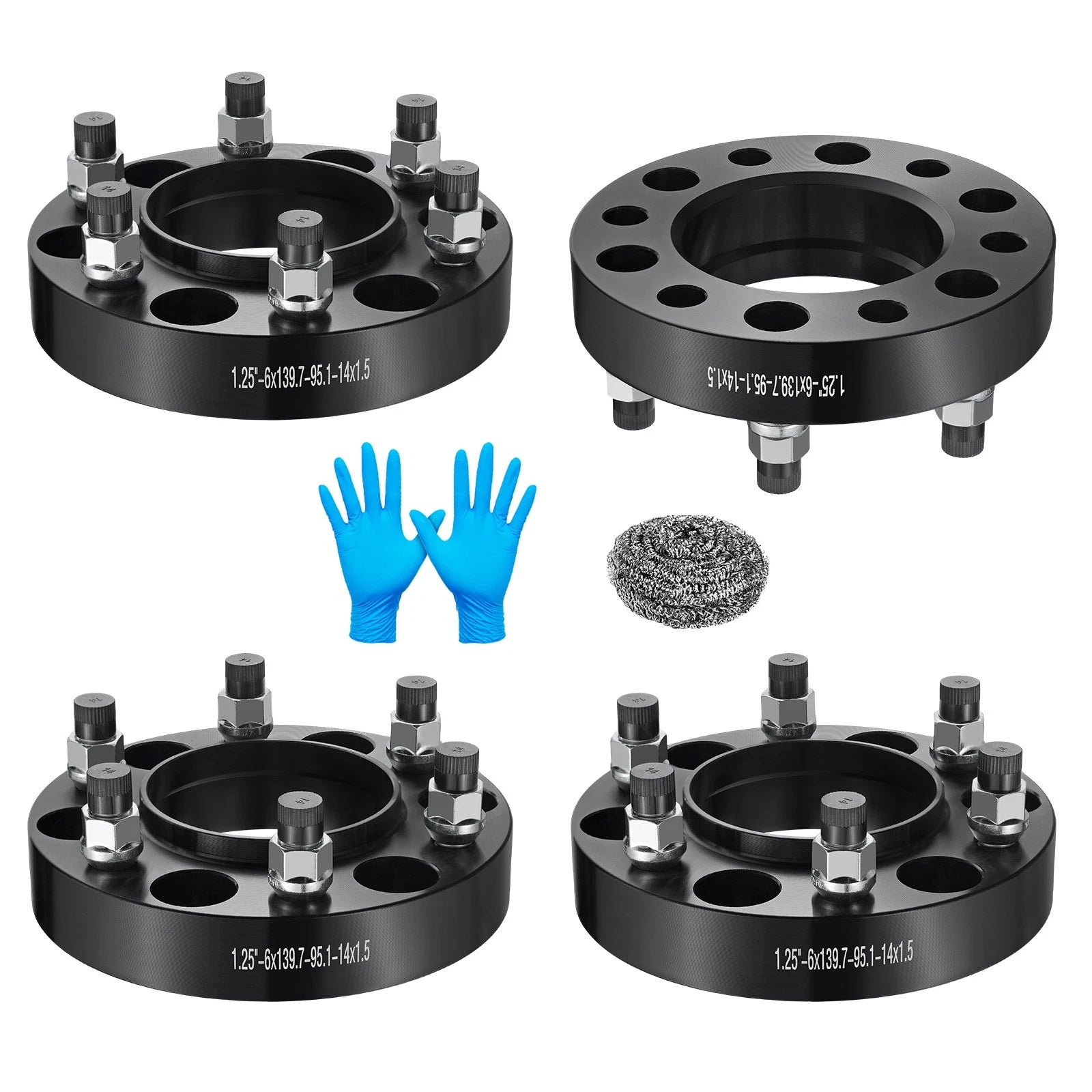Hubcentric Wheel Spacers for Toyota Tacoma (2024–2025) 6x5.5 1.25" 95.1mm