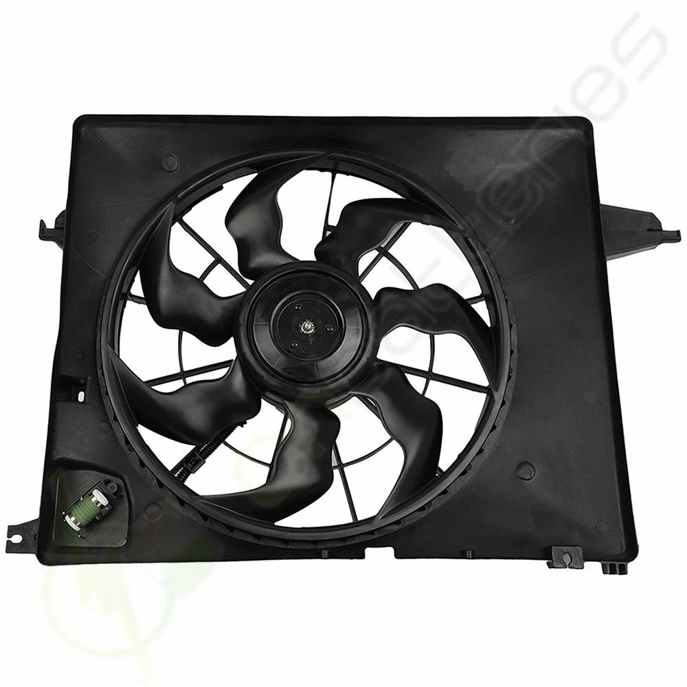 Electric AC Cooling Fan for Hyundai Santa Fe (2010–2012) & Kia Sorento (2011–2013)