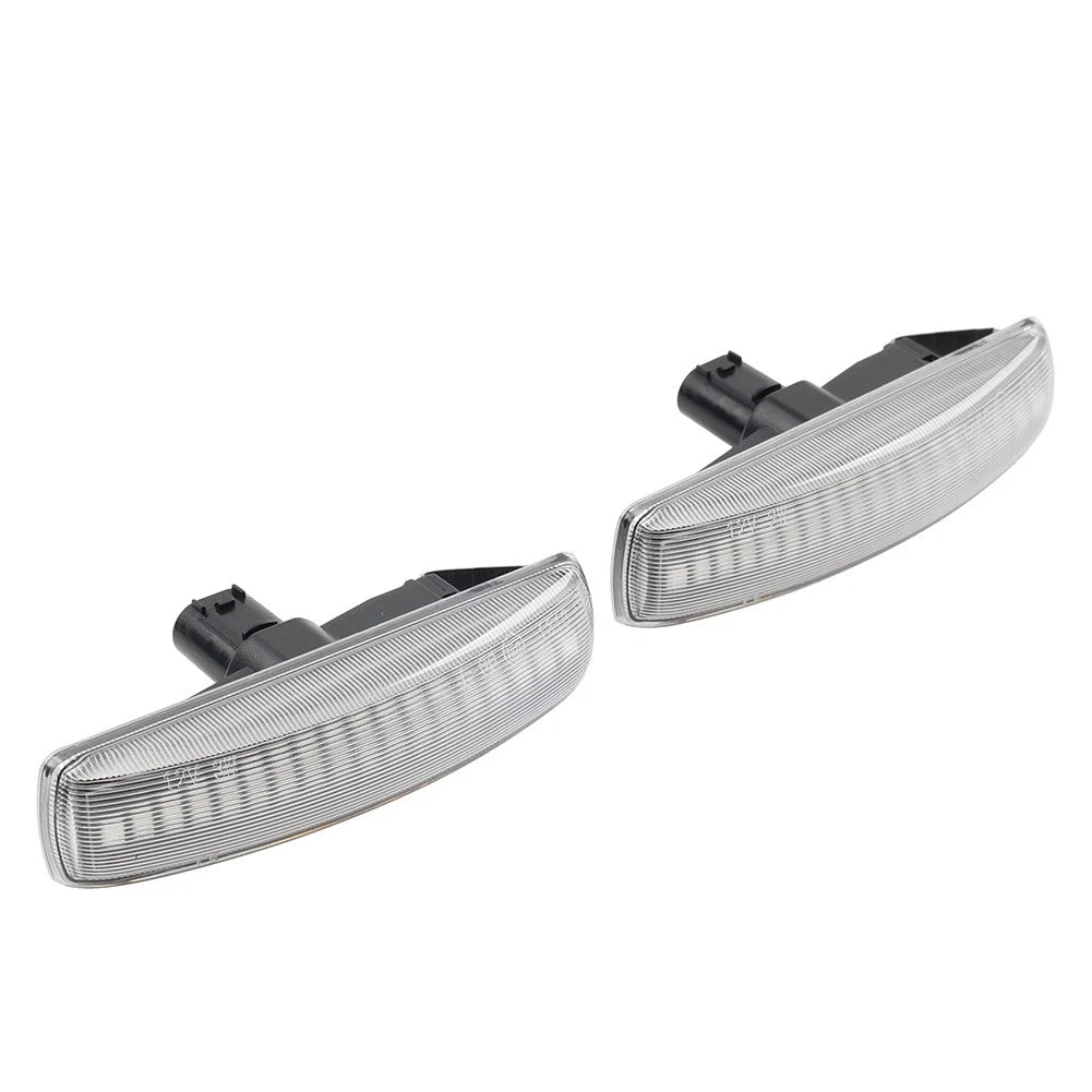 LED Amber Side Marker Lights for Range Rover Sport Discovery LR3 LR4 LR2 (2006–2013)