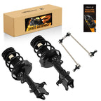 Set of 4 Front Struts w/ Sway Bar Links for Honda Odyssey (2005–2007)