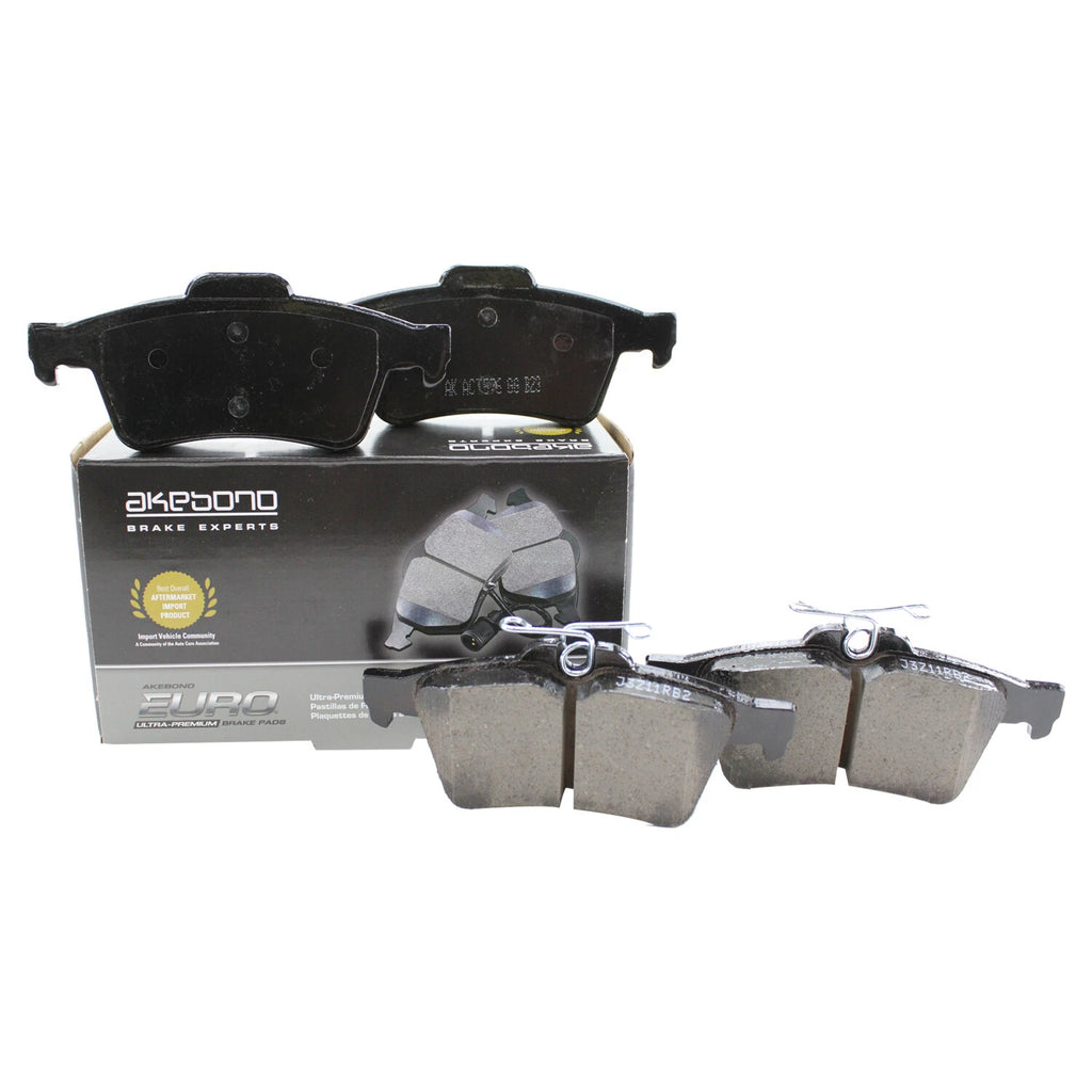 Front Disc Brake Pads for Chevy Ford Jaguar Mazda Pontiac Saab Volvo (Akebono)