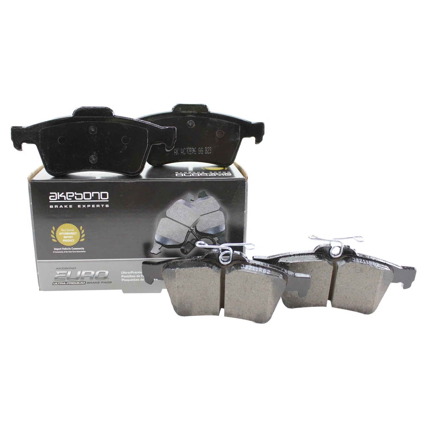 Front Disc Brake Pads for Chevy Ford Jaguar Mazda Pontiac Saab Volvo (Akebono)