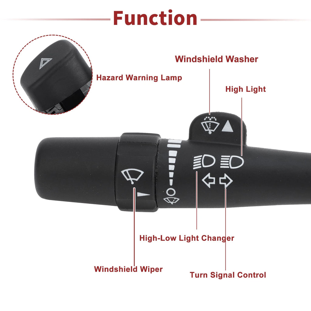 Turn Signal Switch Lever No.15849313 for GMC Sierra 1500 (2007)
