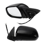 Left Side Heated Door Mirror Glass for Toyota Highlander (2014–2019)
