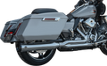 S&S Cycle 2-into-1 GNX Exhaust System for Touring (Race Only, Chrome) 550-1168