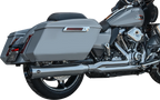 S&S Cycle 2-into-1 GNX Exhaust System for Touring (Race Only, Chrome) 550-1168