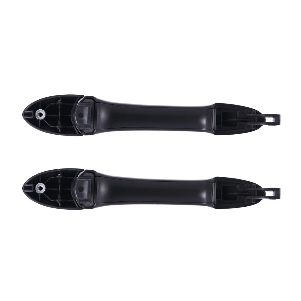 4pc Front/Rear Left & Right Outer Door Handles Blk Hyundai Sonata (2010–2014)