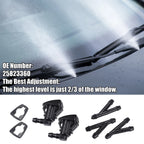 Windshield Washer Nozzle Spray Kit No. 25823360 for GMC Acadia (2014–2015)