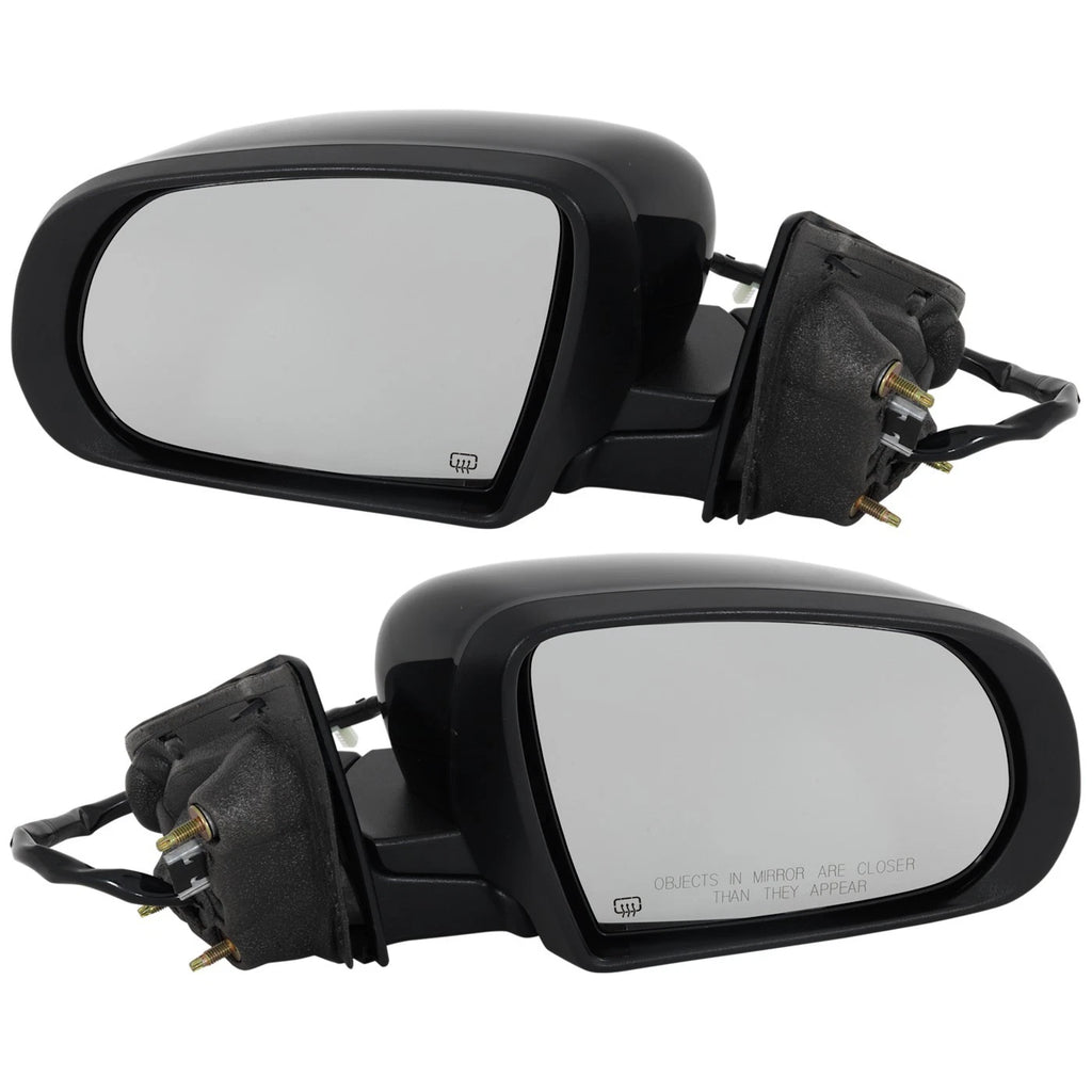 Set of 2 Heated Mirrors for Jeep Compass