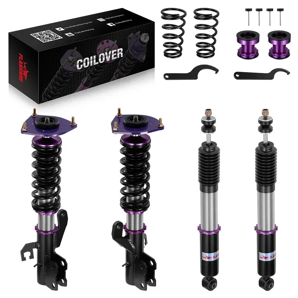 Coilovers Suspension Set for Nissan Versa (2007–2012) Adj. Height & Damping