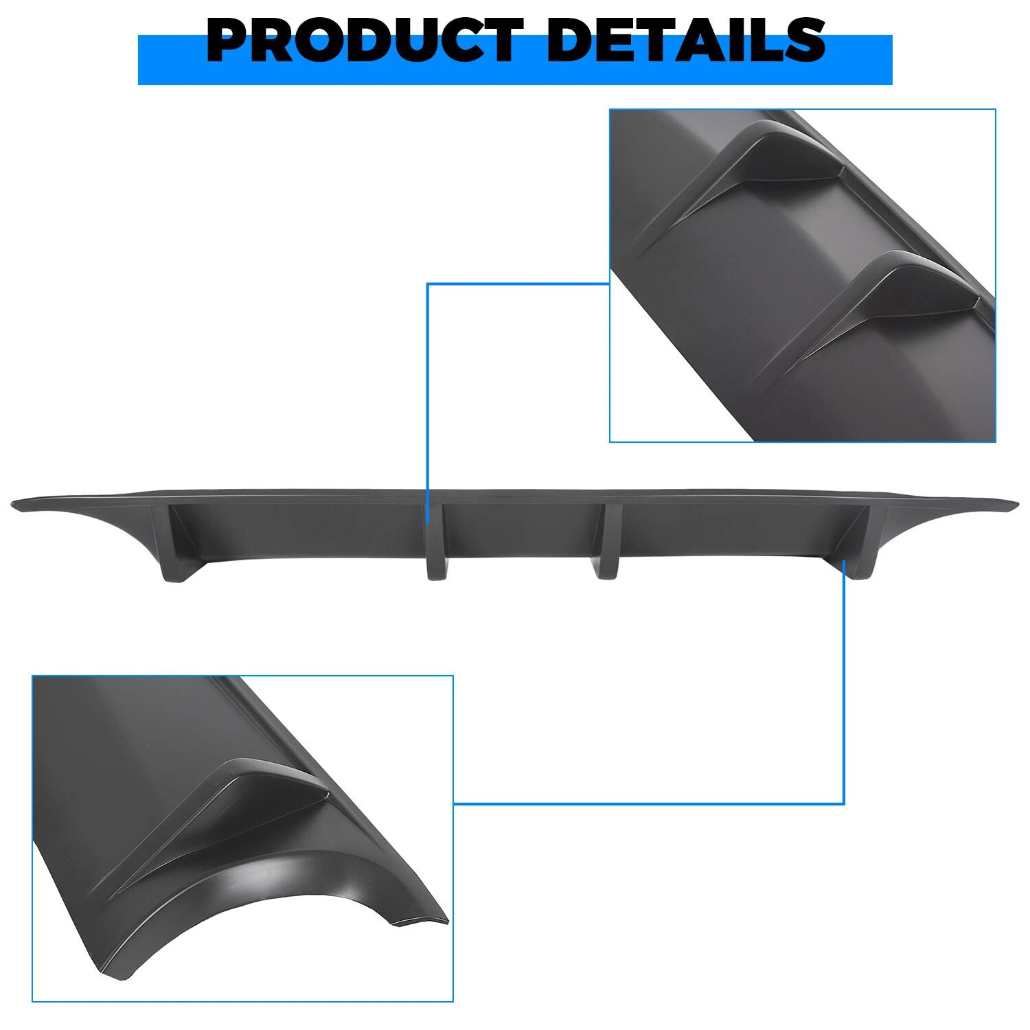 Rear Lower Bumper Lip Diffuser Splitter for Nissan Maxima (2009–2015)