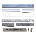 Diamond Grade 12pc 4 3/4" Rocker Panels for 2015-2024 Ford F-150 SuperCab 8' Be