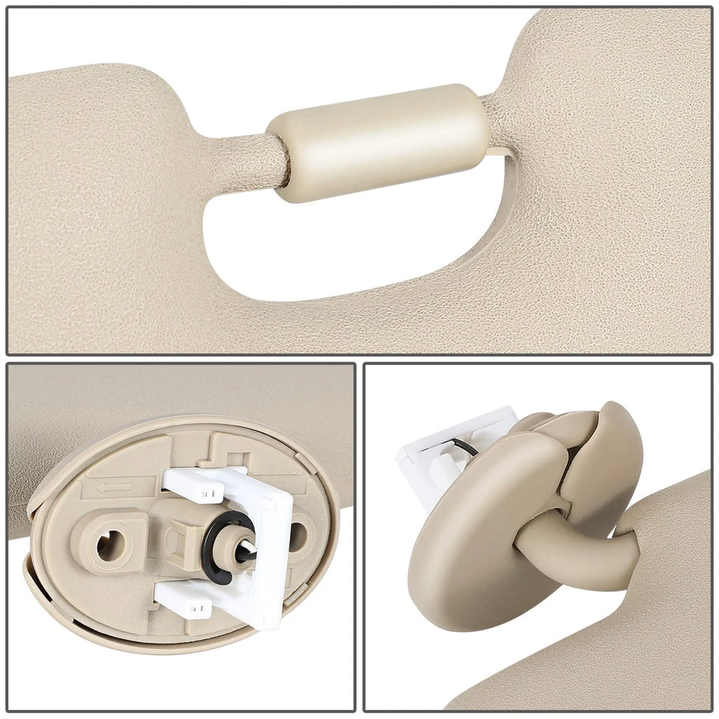 Left Driver Side Sun Visor for Toyota Highlander (2008–2013) OE Style Beige