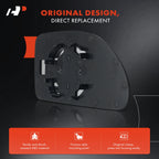 Driver Manual Mirror Glass for Chevy Equinox (2005–2009)