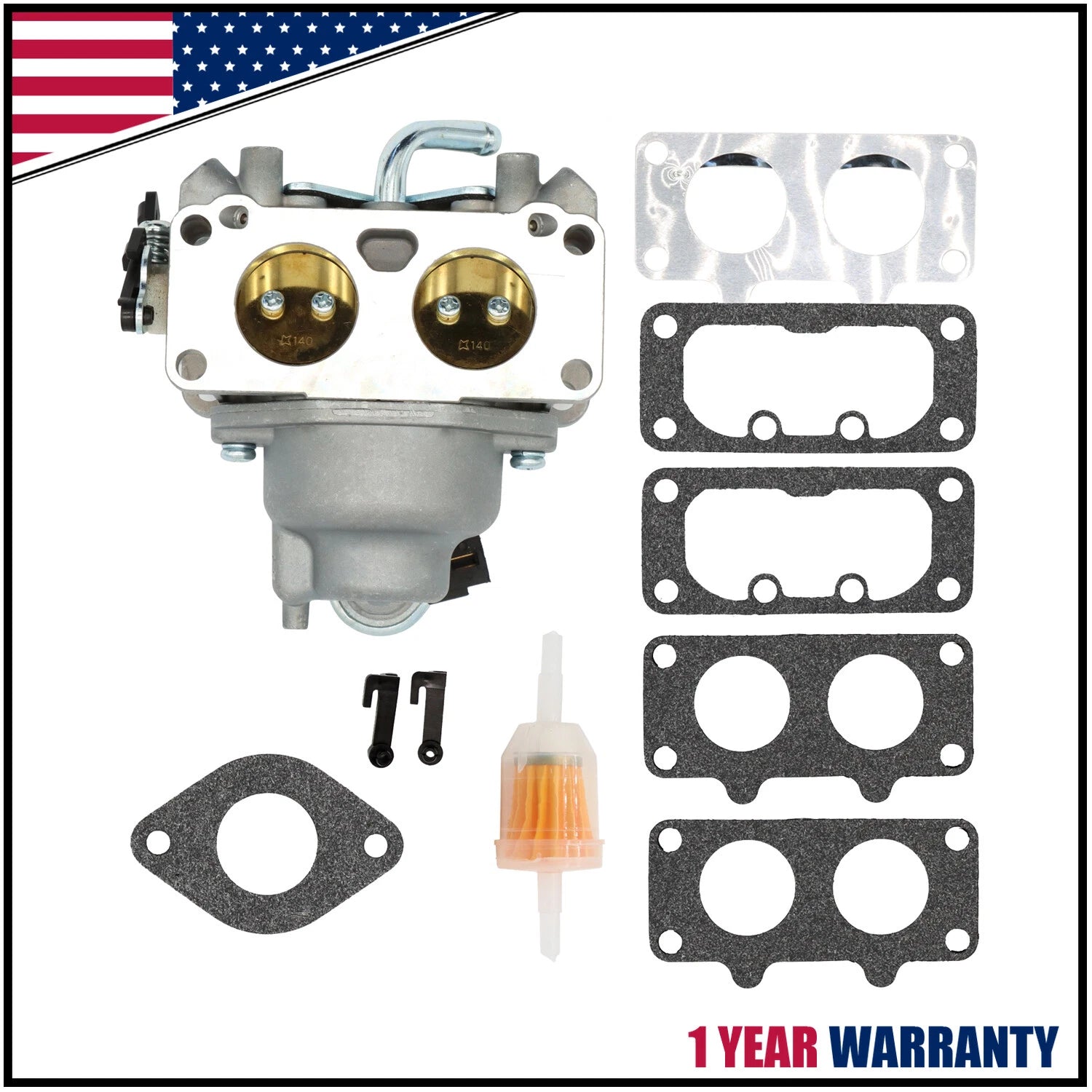 Carburetor for Kawasaki FX801V (15004-0866, 15004-0940)