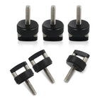 Black Hard Top Quick Release Bolts for Jeep Wrangler JK & Gladiator JT (2007-2018)