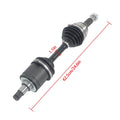 2X Front CV Axle Assembly Set for Toyota Tacoma (1995–2004) 4Runner (1996–2002)