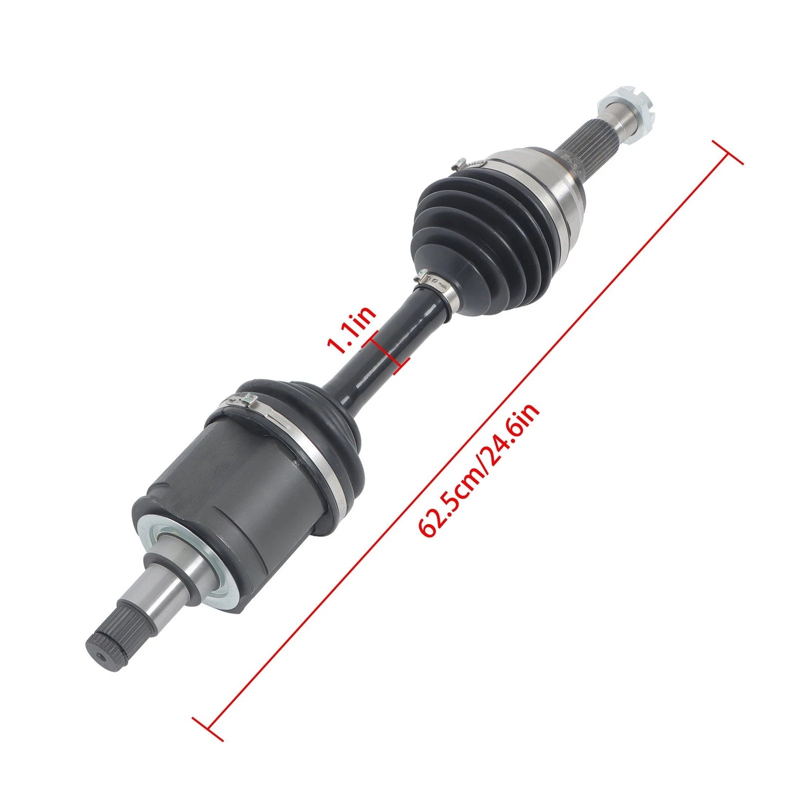 2X Front CV Axle Assembly Set for Toyota Tacoma (1995–2004) 4Runner (1996–2002)