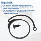 2X Fuel Tank Cap Tether O Ring for Audi 90 (1993–1995) No. 1H0201553B