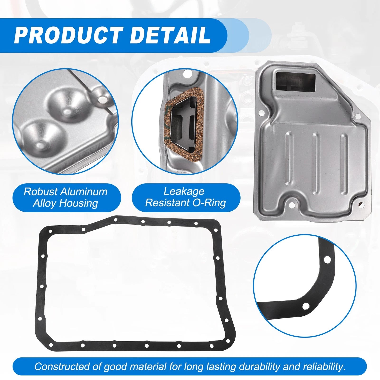 A440F Transmission Filter Oil Pan Gasket Kit for Toyota (No. 3533060010)