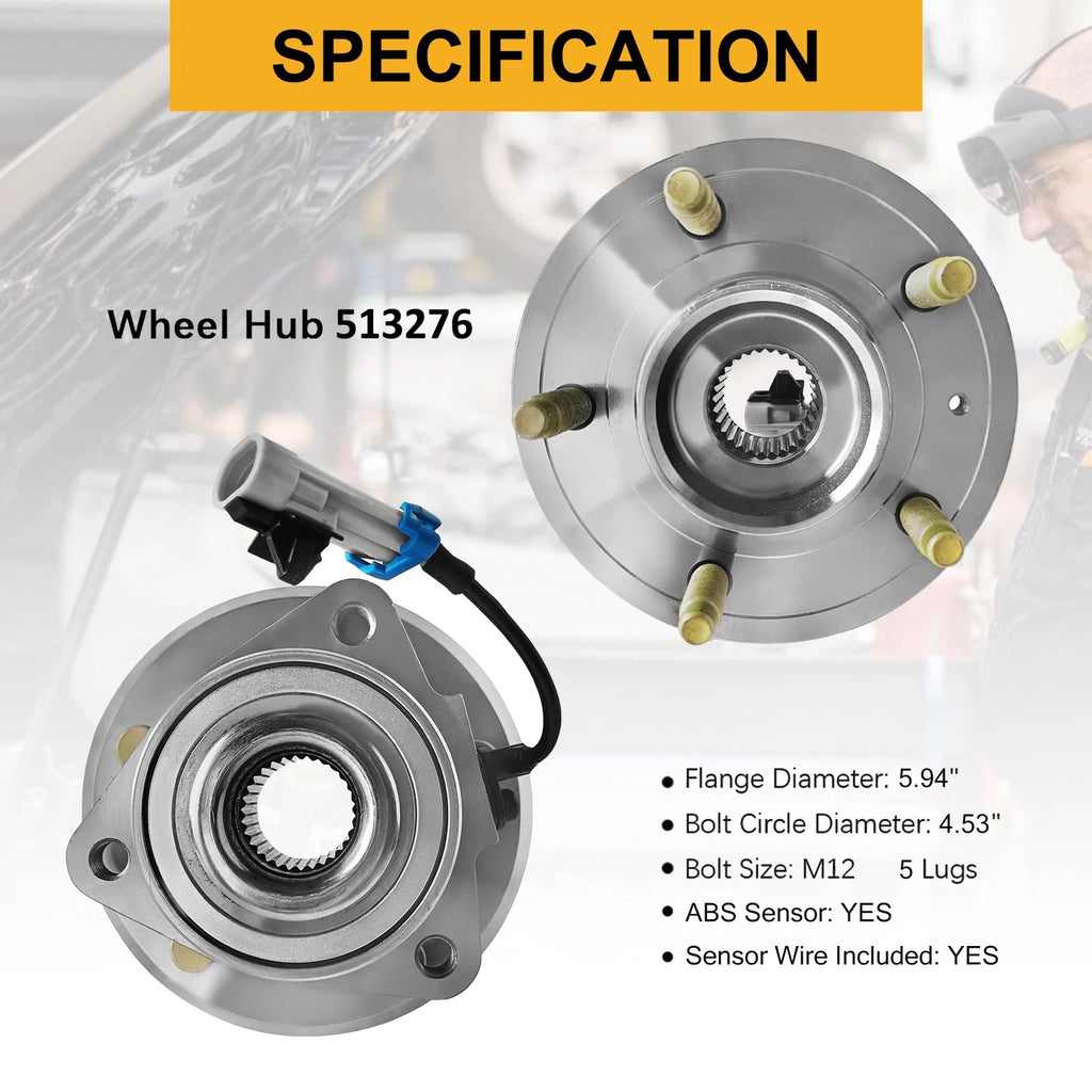 Front Drilled Slotted Brake Rotors & Pads for Chevy Captiva Sport Equinox (2013–2015)
