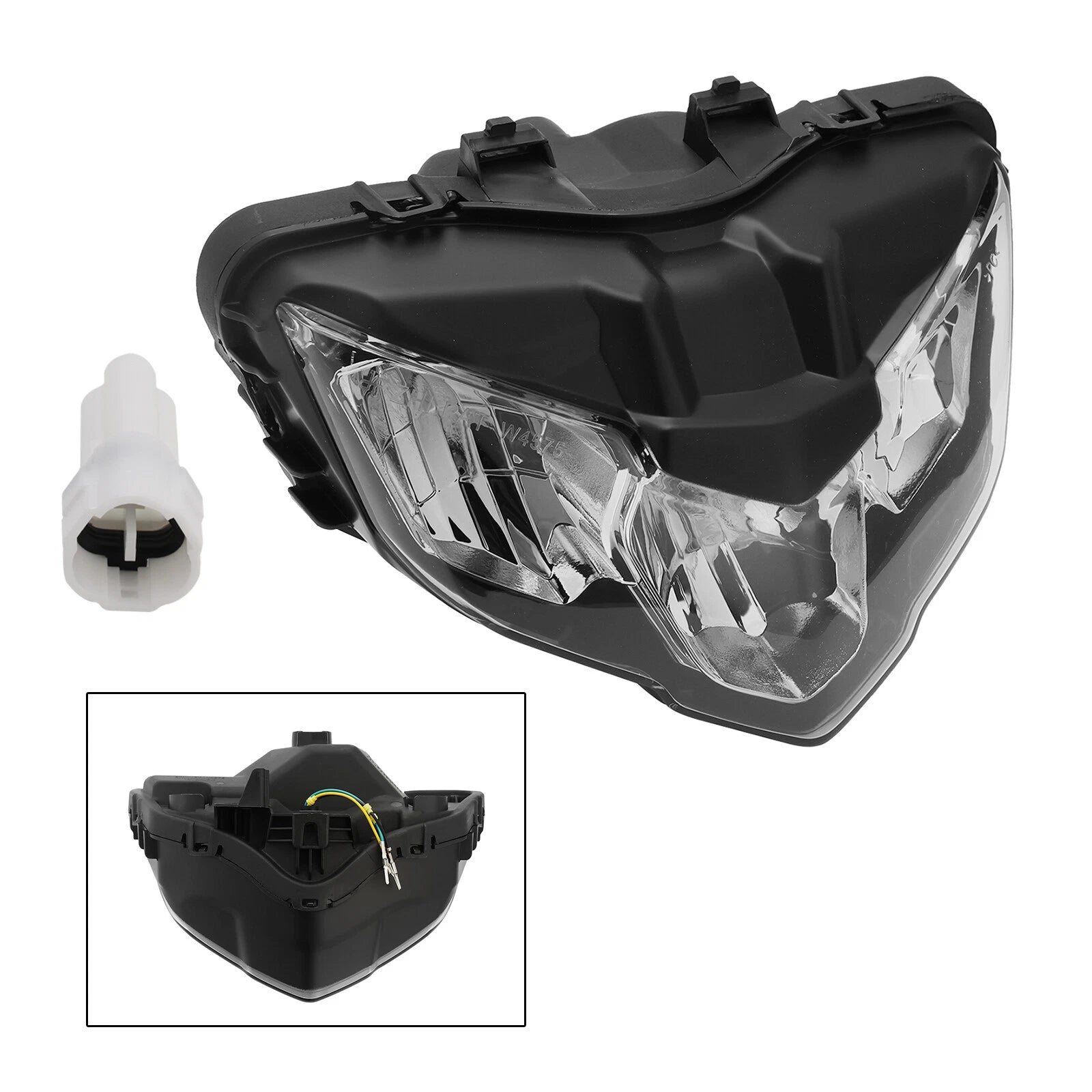 Front Headlight Grille LED Protector for Yamaha Y15ZR V2 (2019–2021)